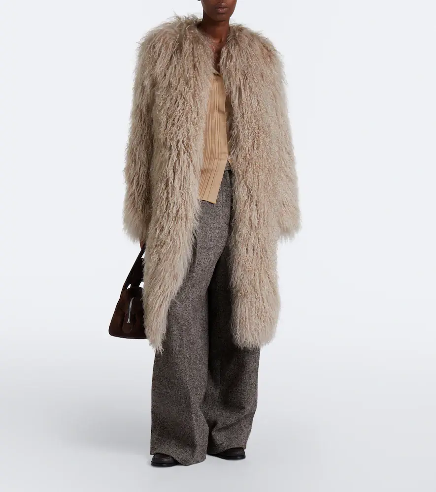 Yves Salomon Shearling coat | Thumbnail 6