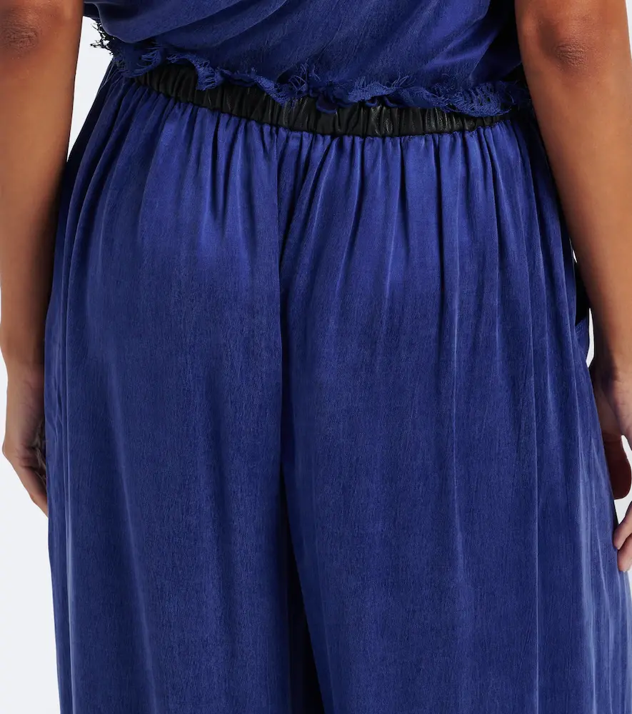 Jacques Wei Leather-trimmed balloon pants | Thumbnail 2 Jacques Wei Leather-trimmed balloon pants | Thumbnail 2