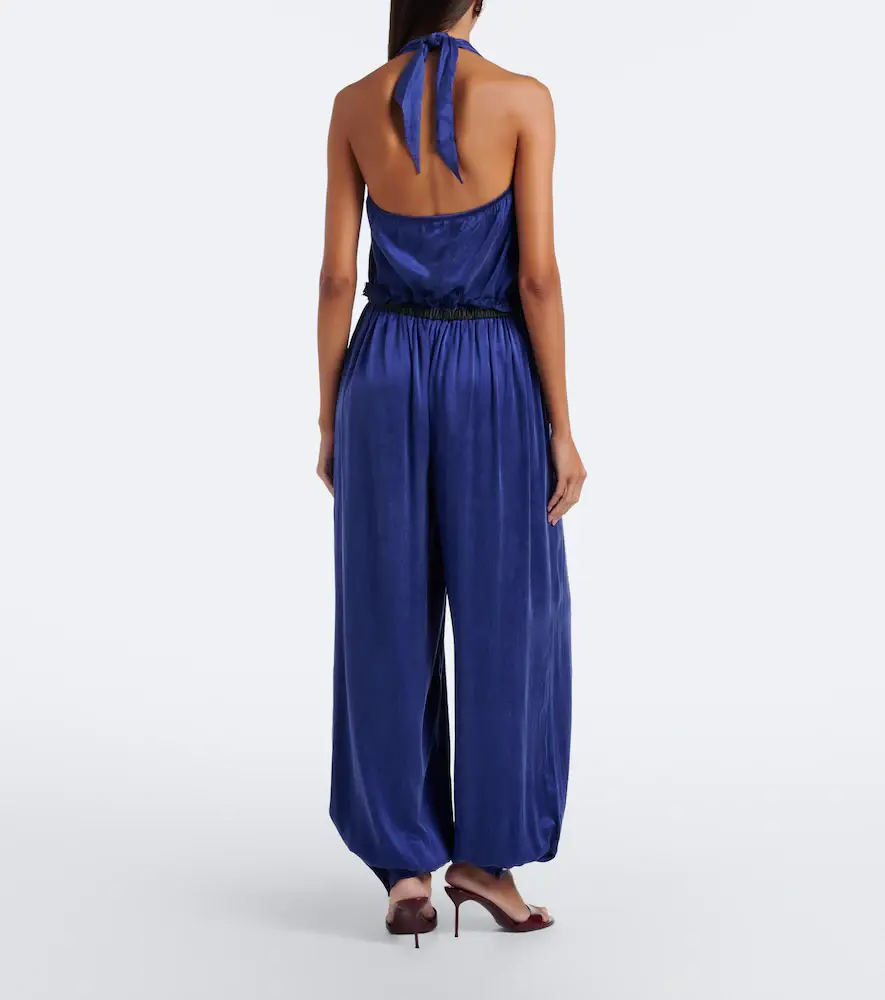 Jacques Wei Leather-trimmed balloon pants | Thumbnail 4 Jacques Wei Leather-trimmed balloon pants | Thumbnail 4