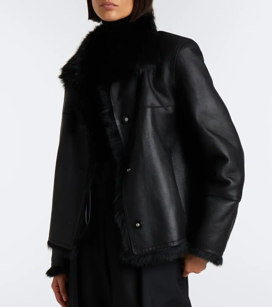 Yves Salomon Reversible shearling coat | Thumbnail 7