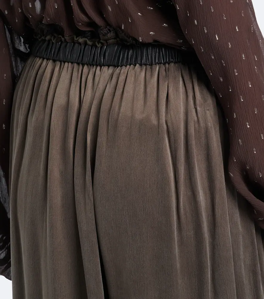 Jacques Wei Leather-trimmed balloon pants | Thumbnail 4 Jacques Wei Leather-trimmed balloon pants | Thumbnail 4