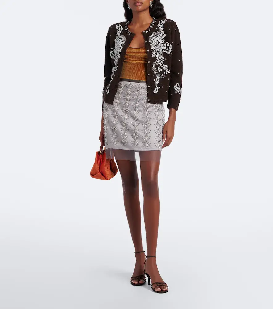 Jacques Wei Beaded wool-blend cardigan | Thumbnail 7 Jacques Wei Beaded wool-blend cardigan | Thumbnail 7