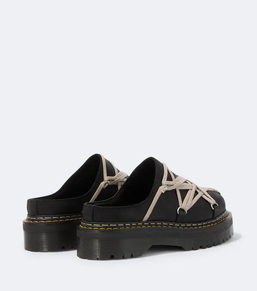 Rick Owens x Dr. Martens Quad leather mules | Thumbnail 6 Rick Owens x Dr. Martens Quad leather mules | Thumbnail 6