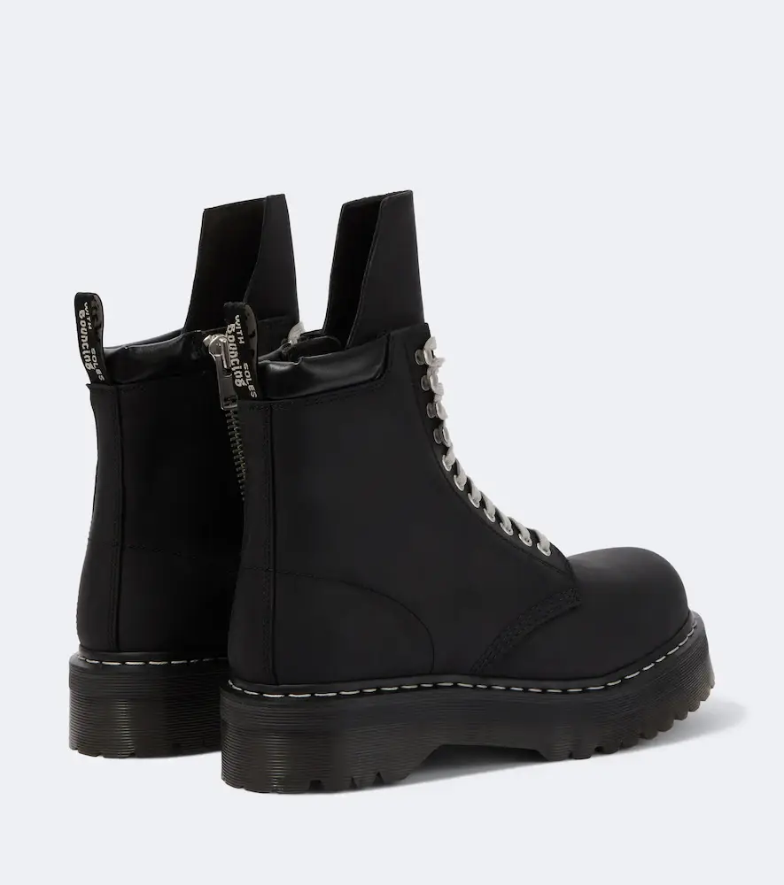 Rick Owens x Dr. Martens Quad leather platform ankle boots | Thumbnail 2 Rick Owens x Dr. Martens Quad leather platform ankle boots | Thumbnail 2