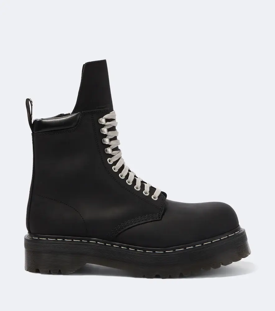 Rick Owens x Dr. Martens Quad leather platform ankle boots | Thumbnail 4 Rick Owens x Dr. Martens Quad leather platform ankle boots | Thumbnail 4