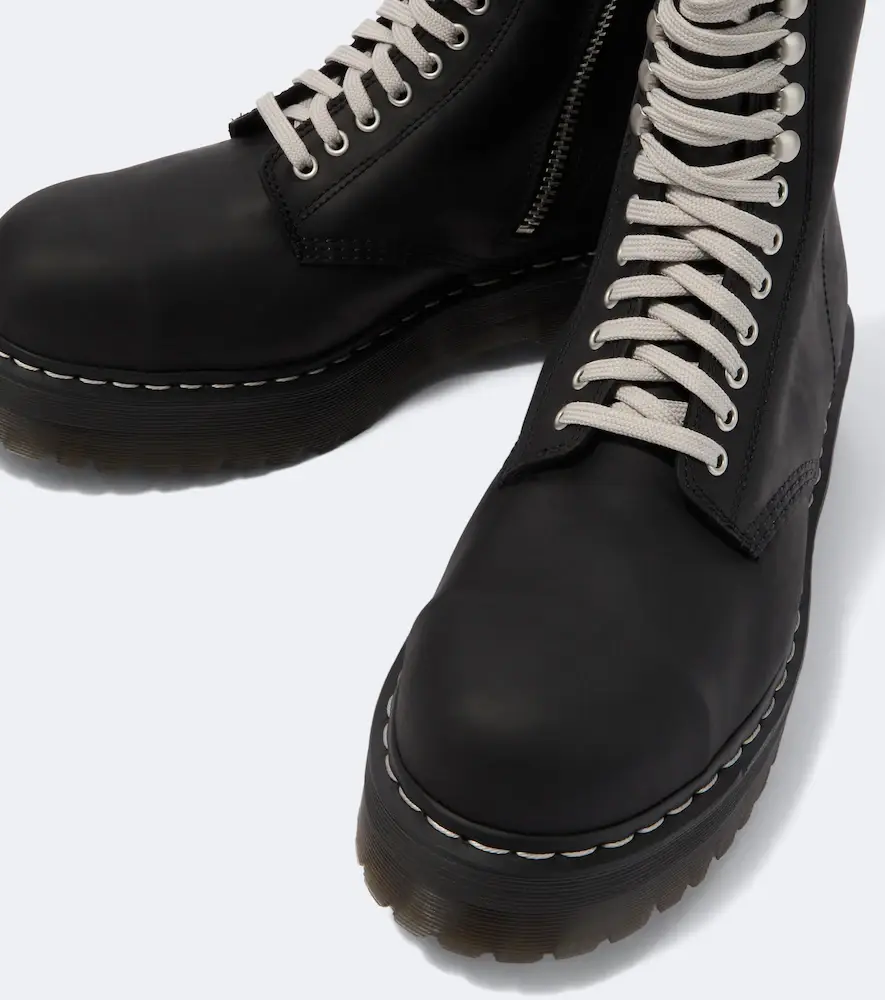 Rick Owens x Dr. Martens Quad leather platform ankle boots | Thumbnail 6 Rick Owens x Dr. Martens Quad leather platform ankle boots | Thumbnail 6