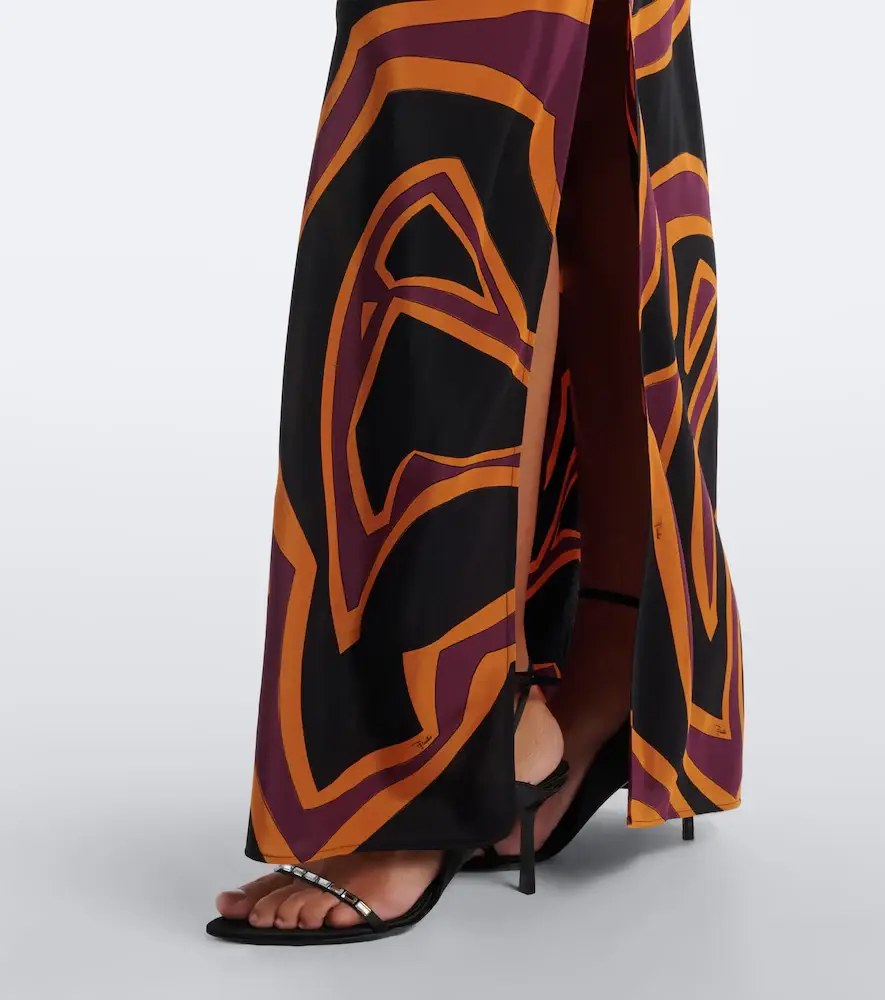 PUCCI Labirinto silk crêpe de chine slip dress | Thumbnail 2 PUCCI Labirinto silk crêpe de chine slip dress | Thumbnail 2