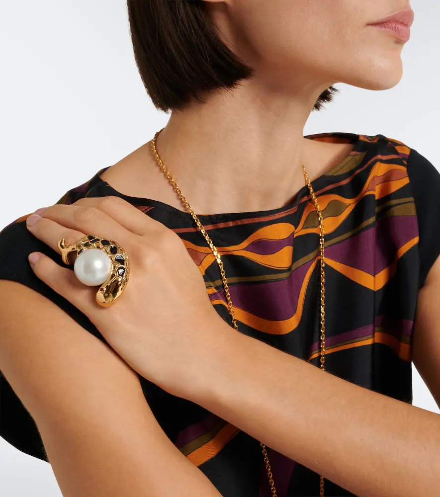 PUCCI Fish embellished enamel ring | Thumbnail 2 PUCCI Fish embellished enamel ring | Thumbnail 2