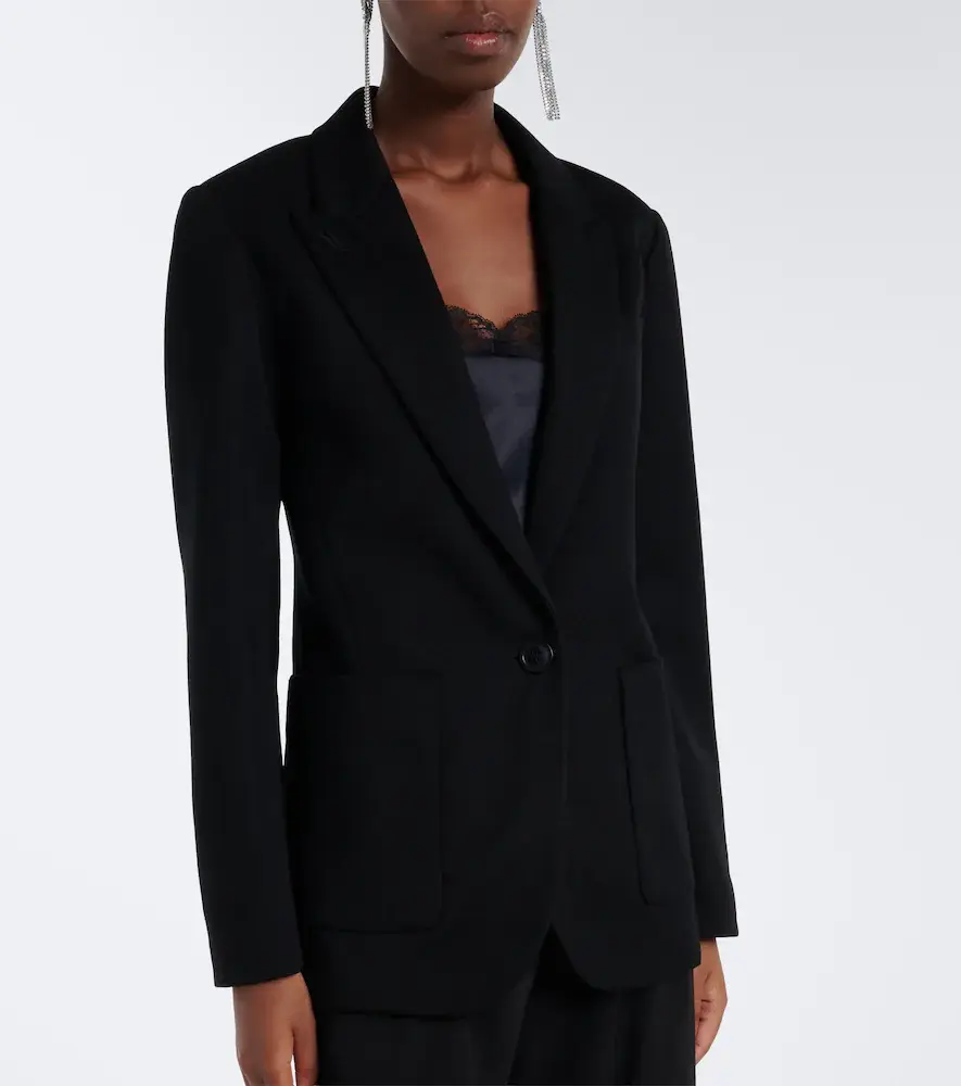 Isabel Marant Pomili virgin wool blazer | Thumbnail 2 Isabel Marant Pomili virgin wool blazer | Thumbnail 2