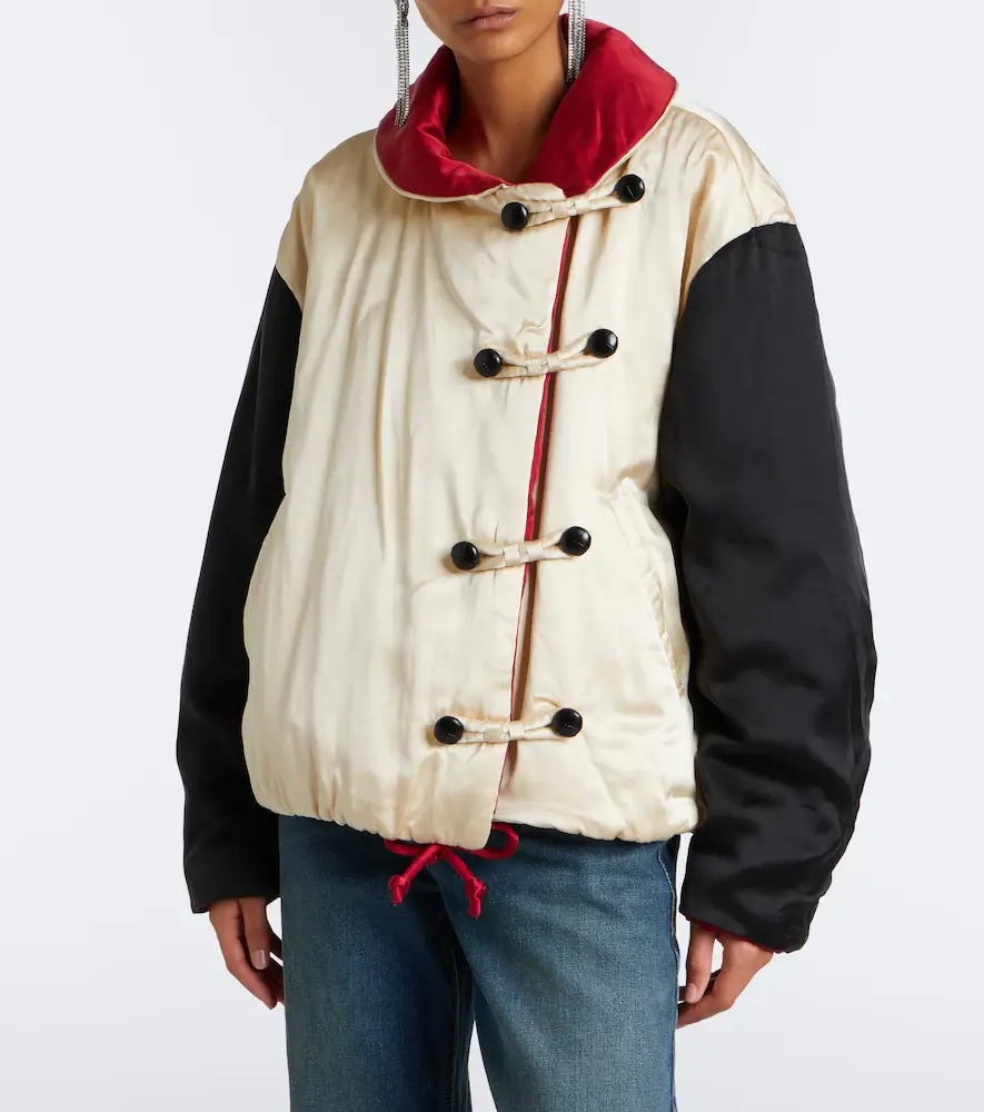 Isabel Marant Bleza reversible silk satin jacket | Thumbnail 2