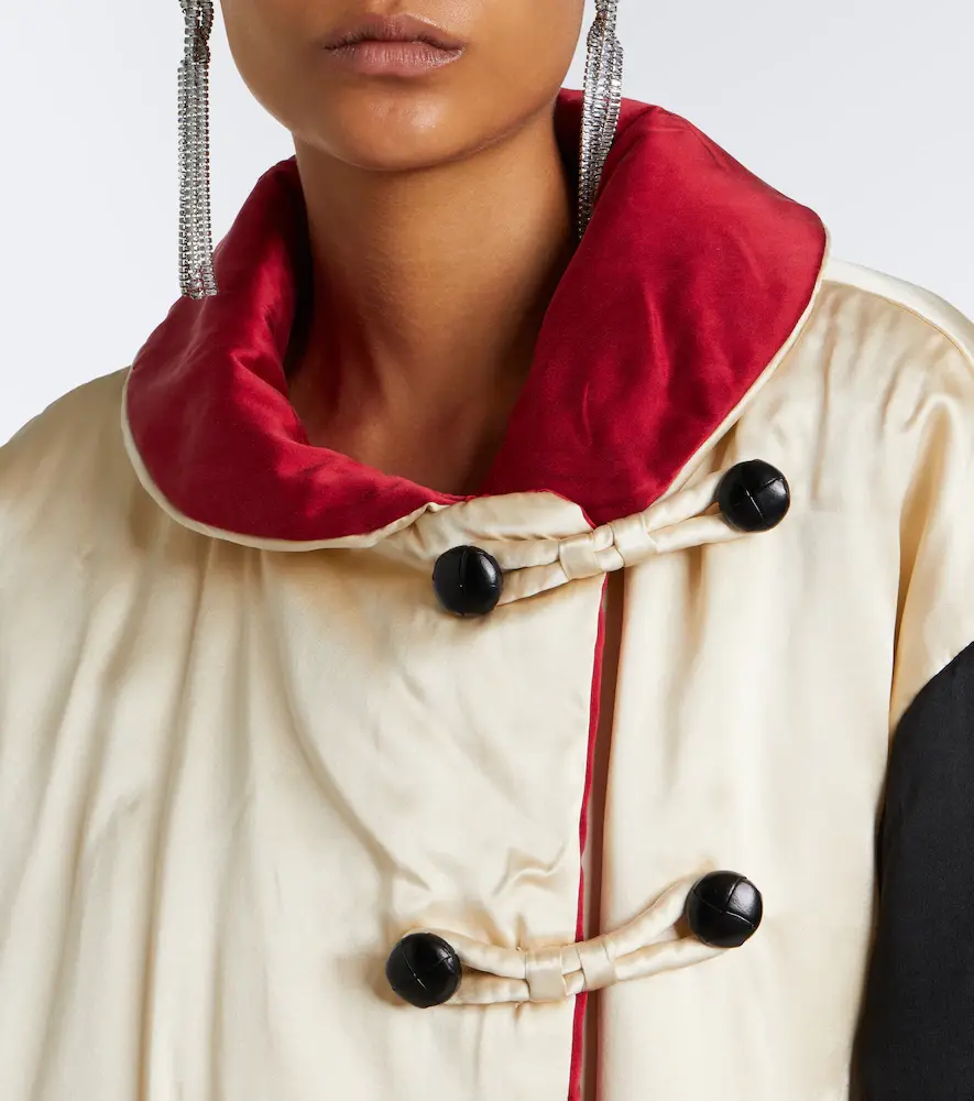 Isabel Marant Bleza reversible silk satin jacket | Thumbnail 6
