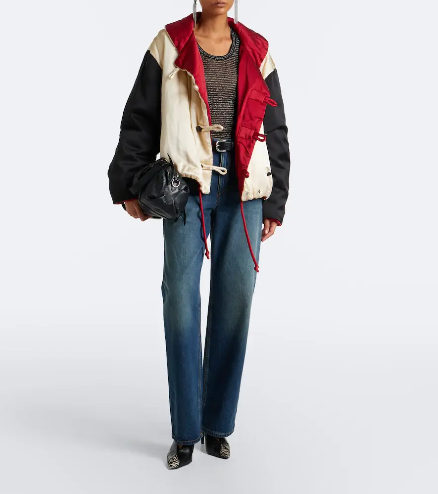 Isabel Marant Bleza reversible silk satin jacket | Thumbnail 7