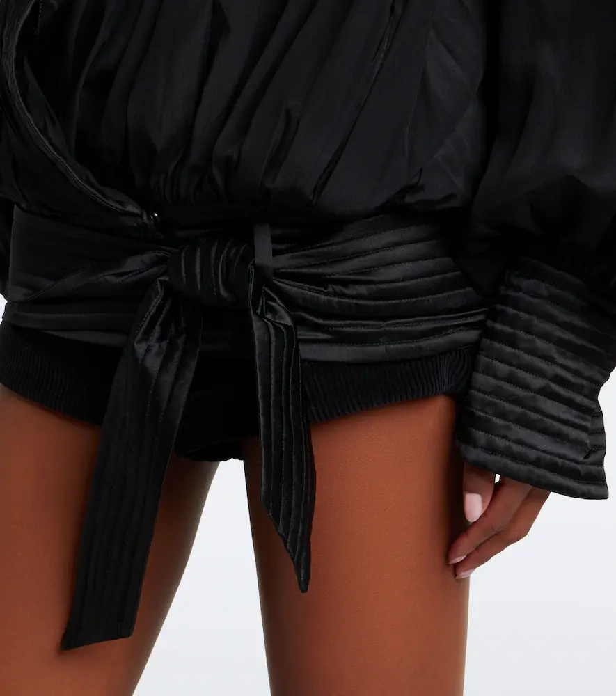 Isabel Marant Diljane draped silk crêpe de chine jacket | Thumbnail 2 Isabel Marant Diljane draped silk crêpe de chine jacket | Thumbnail 2