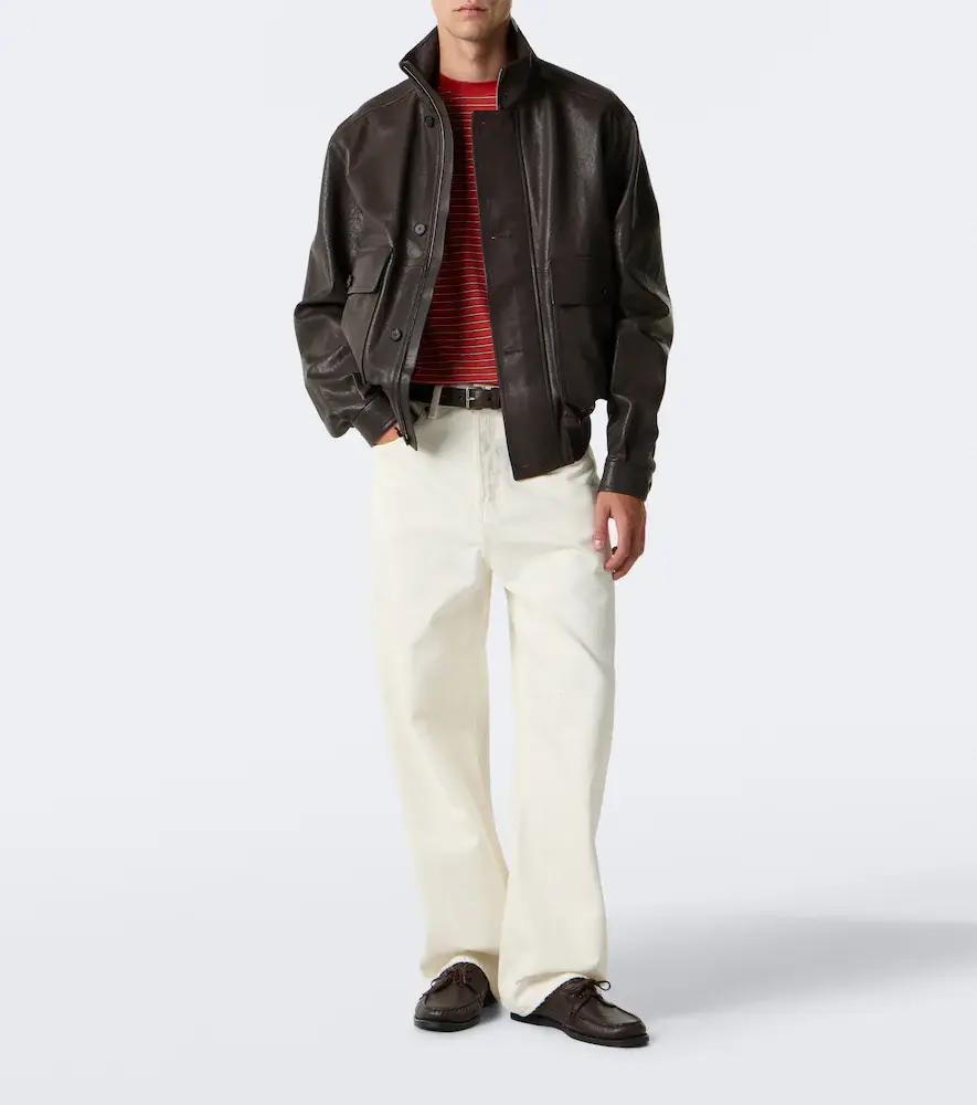 Auralee Leather jacket | Thumbnail 5 Auralee Leather jacket | Thumbnail 5