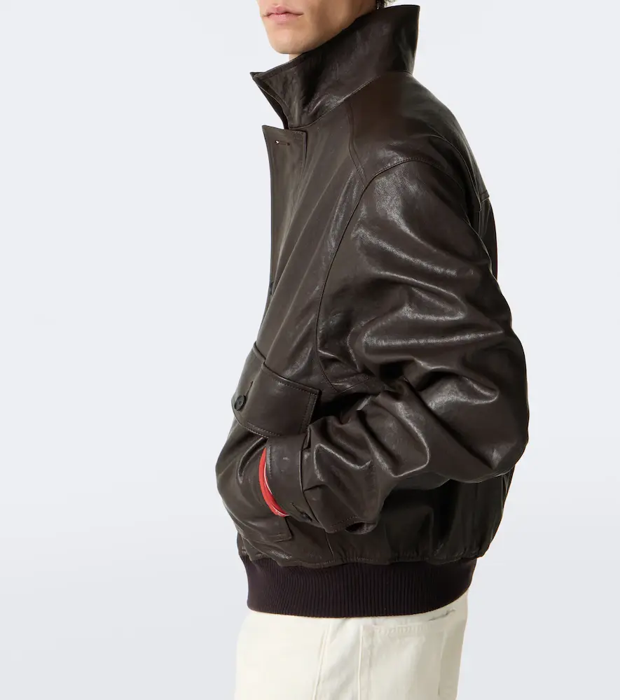 Auralee Leather jacket | Thumbnail 6 Auralee Leather jacket | Thumbnail 6