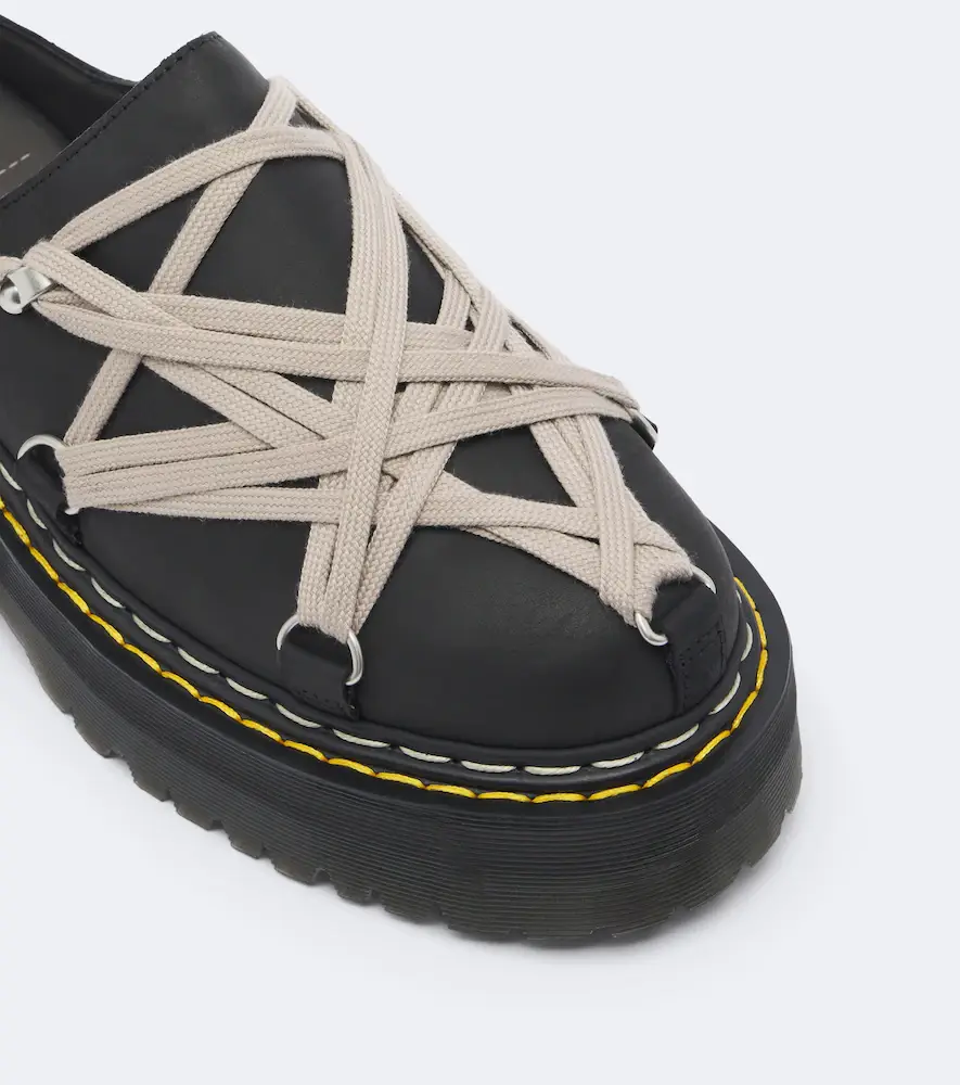 Rick Owens DRKSHDW x Dr. Martens leather mules | Thumbnail 2 Rick Owens DRKSHDW x Dr. Martens leather mules | Thumbnail 2