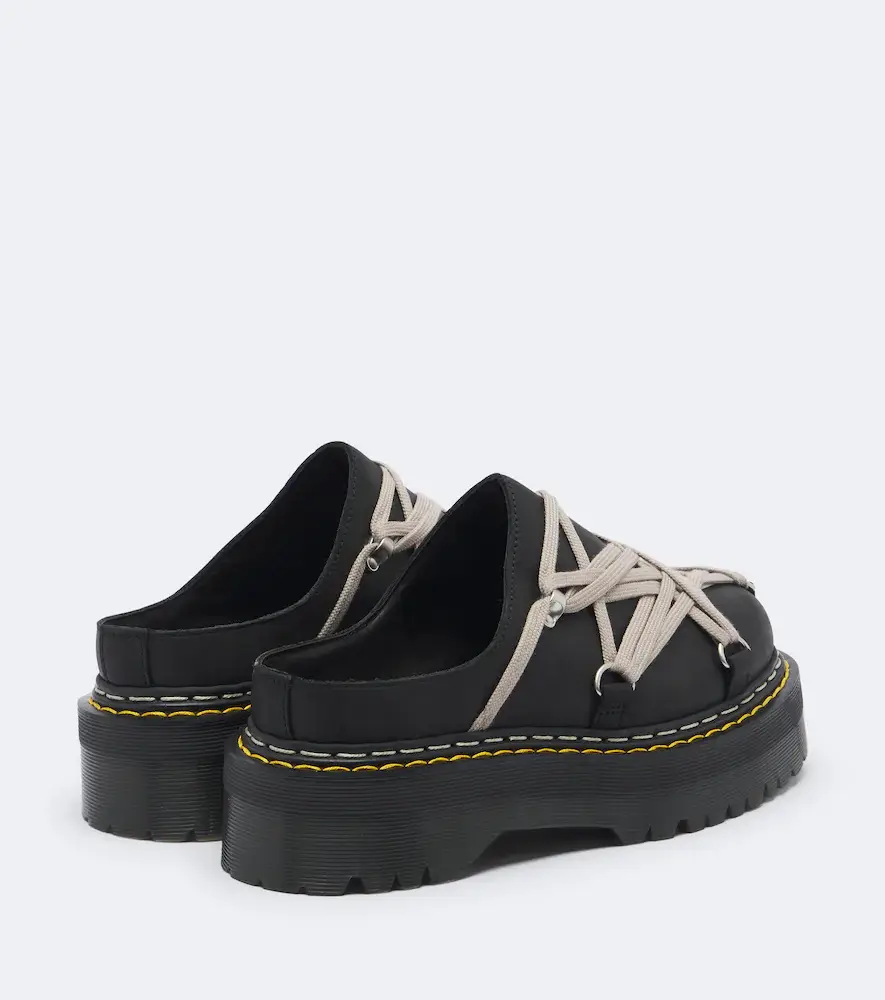 Rick Owens DRKSHDW x Dr. Martens leather mules | Thumbnail 4 Rick Owens DRKSHDW x Dr. Martens leather mules | Thumbnail 4