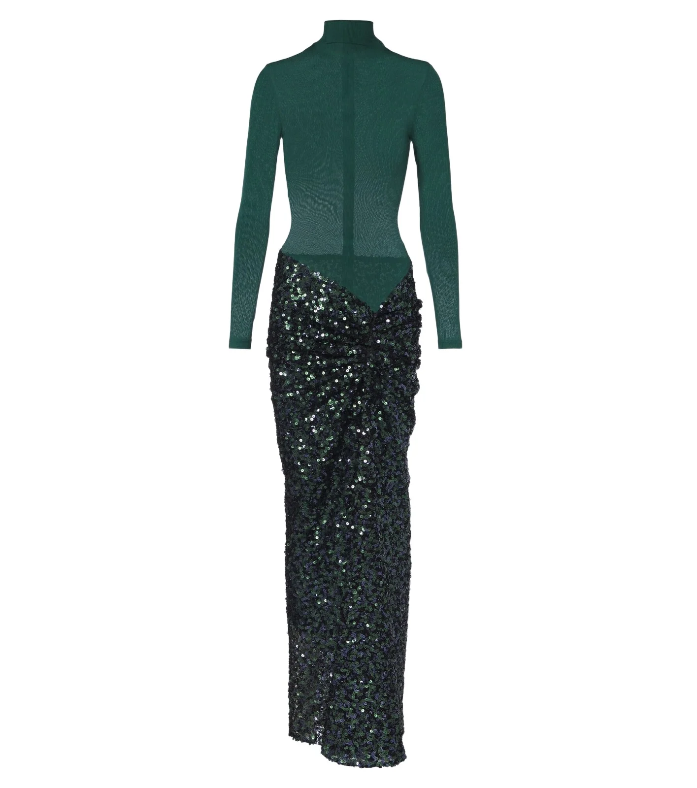 Gathered sequined gown Gathered sequined gown