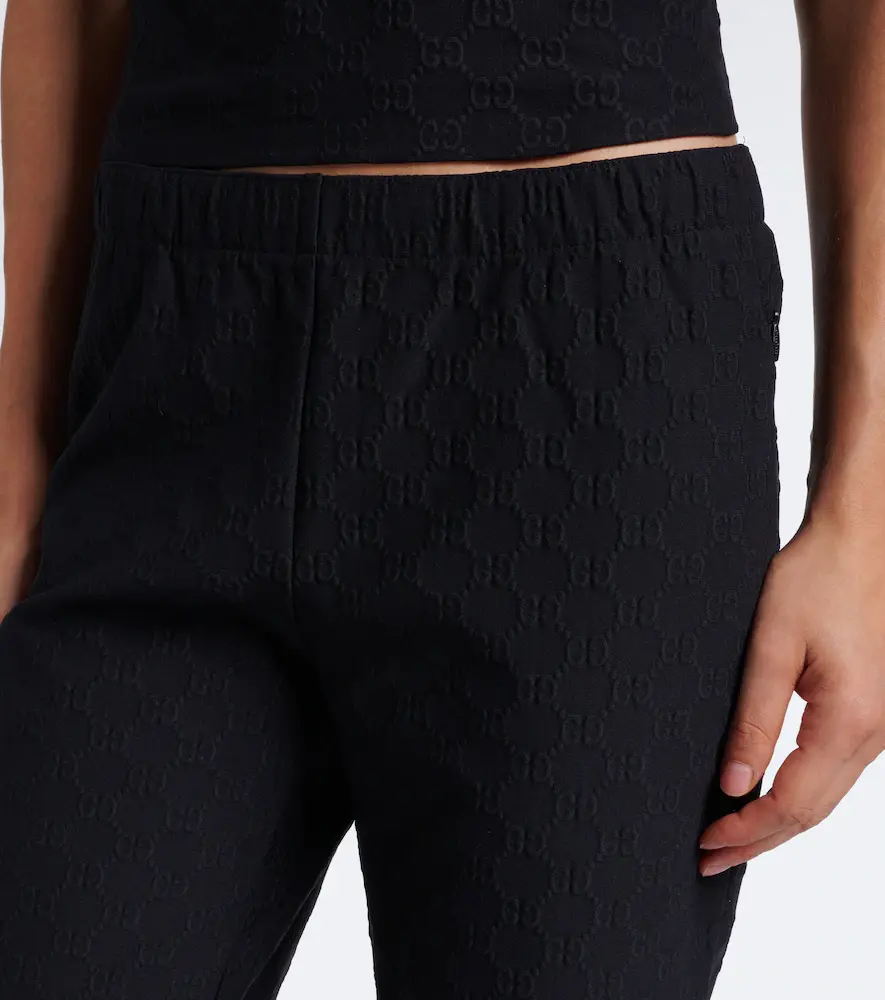 Gucci GG jacquard jersey capris | Thumbnail 4