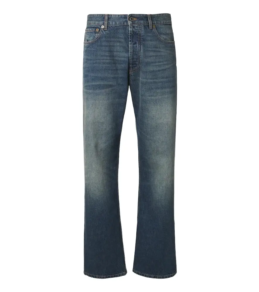 Miu Miu Faded straight jeans