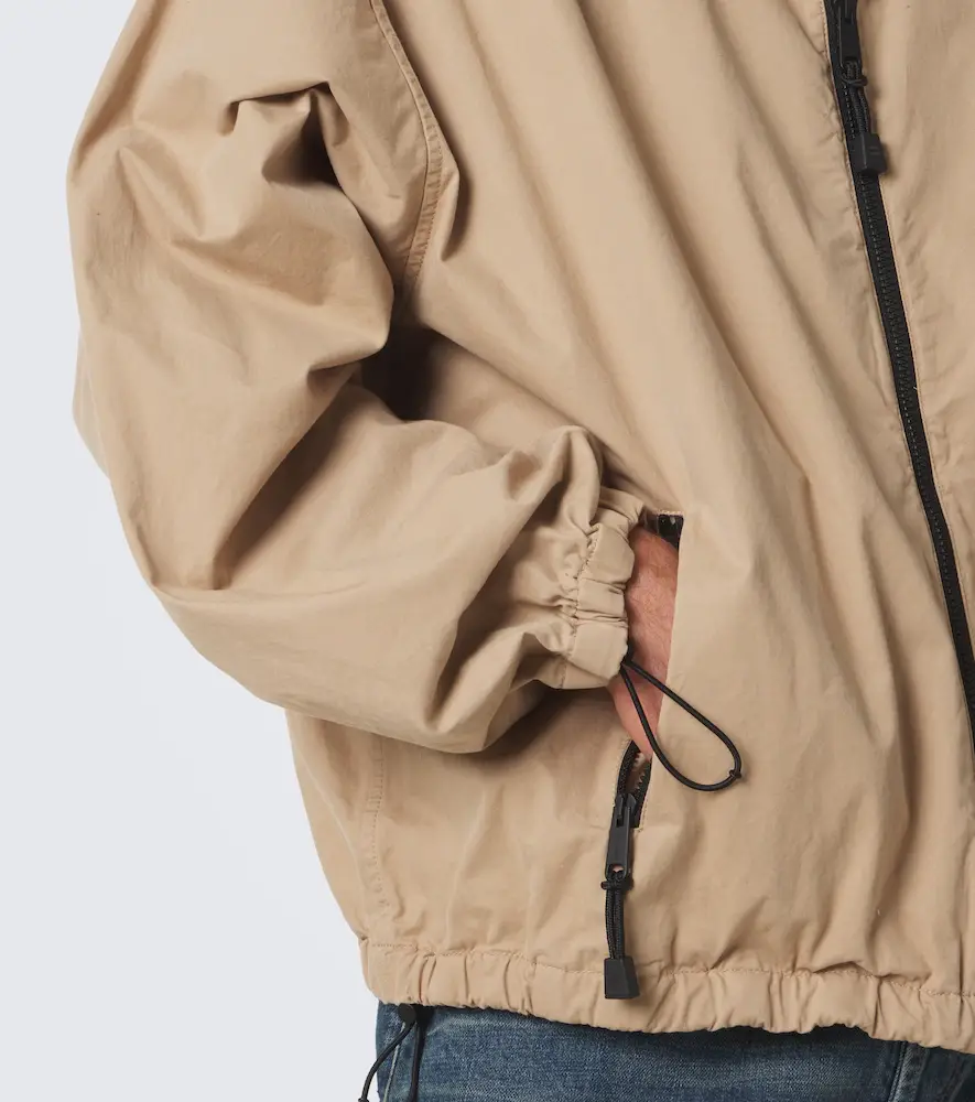 Miu Miu Cotton gabardine blouson jacket | Thumbnail 7 Miu Miu Cotton gabardine blouson jacket | Thumbnail 7