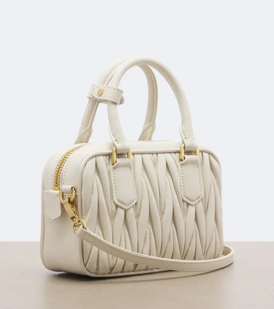Miu Miu Arcadie Small leather top-handle bag | Thumbnail 2 Miu Miu Arcadie Small leather top-handle bag | Thumbnail 2
