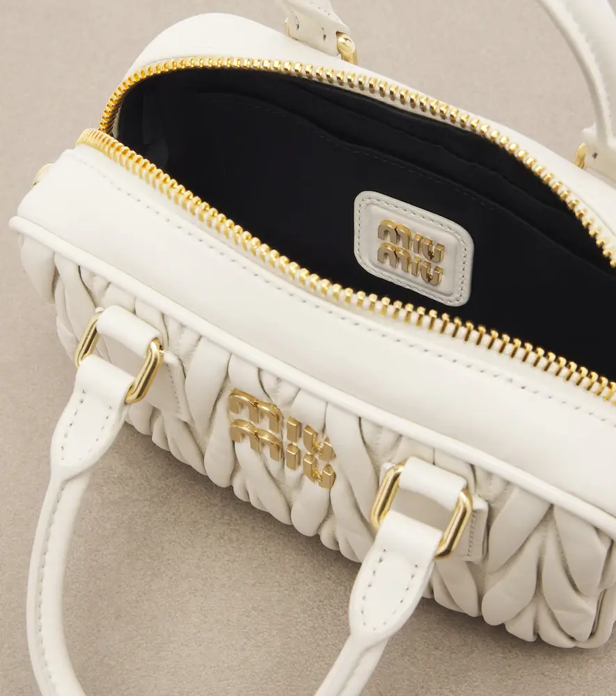 Miu Miu Arcadie Small leather top-handle bag | Thumbnail 4 Miu Miu Arcadie Small leather top-handle bag | Thumbnail 4