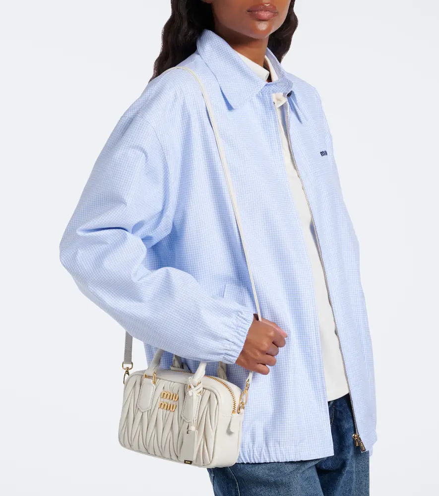 Miu Miu Arcadie Small leather top-handle bag | Thumbnail 5 Miu Miu Arcadie Small leather top-handle bag | Thumbnail 5