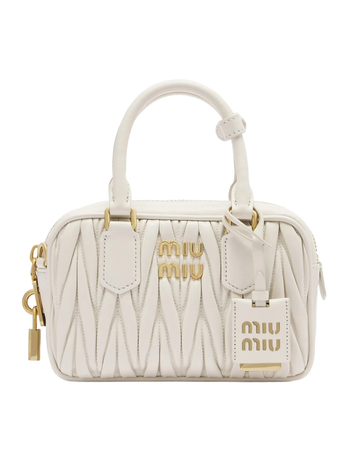 Miu Miu Arcadie Small leather top-handle bag