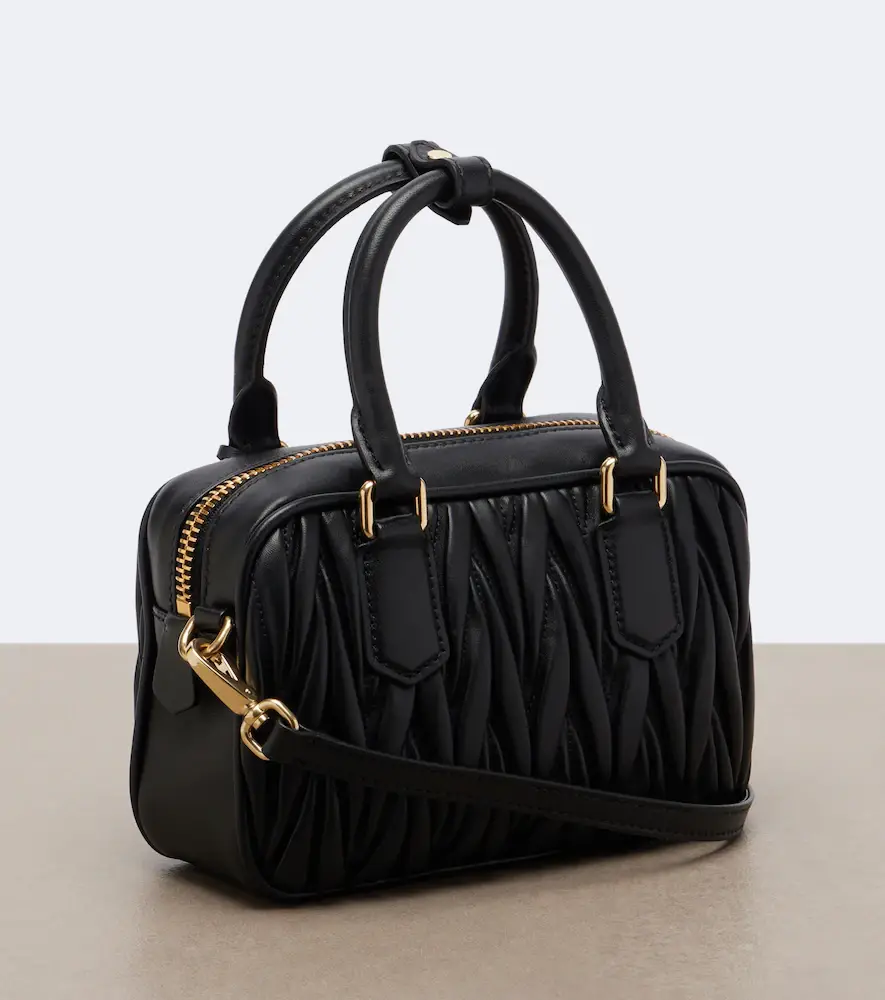 Miu Miu Arcadie matelassé leather top-handle bag | Thumbnail 4 Miu Miu Arcadie matelassé leather top-handle bag | Thumbnail 4