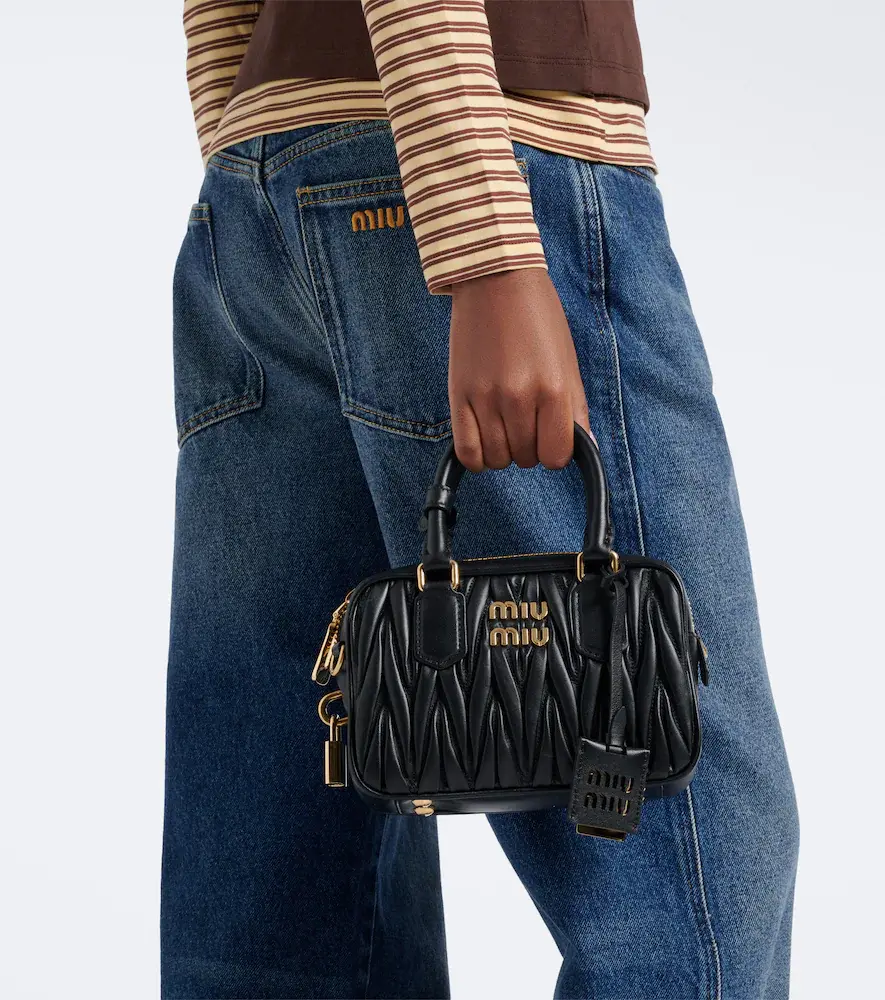 Miu Miu Arcadie matelassé leather top-handle bag | Thumbnail 5 Miu Miu Arcadie matelassé leather top-handle bag | Thumbnail 5