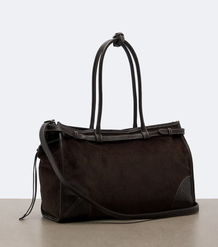 Prada Bonnie Large corduroy shoulder bag | Thumbnail 4 Prada Bonnie Large corduroy shoulder bag | Thumbnail 4