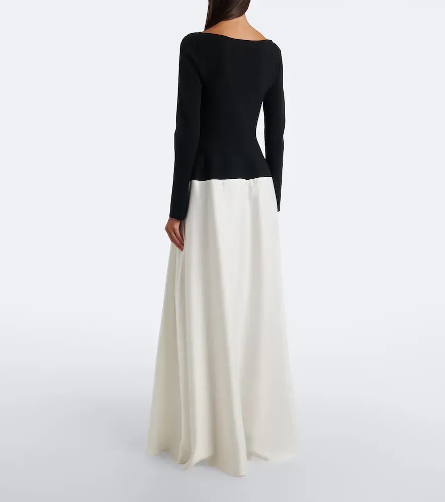 Simkhai Paola satin gown | Thumbnail 2 Simkhai Paola satin gown | Thumbnail 2