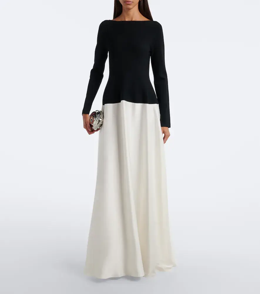 Simkhai Paola satin gown | Thumbnail 6 Simkhai Paola satin gown | Thumbnail 6