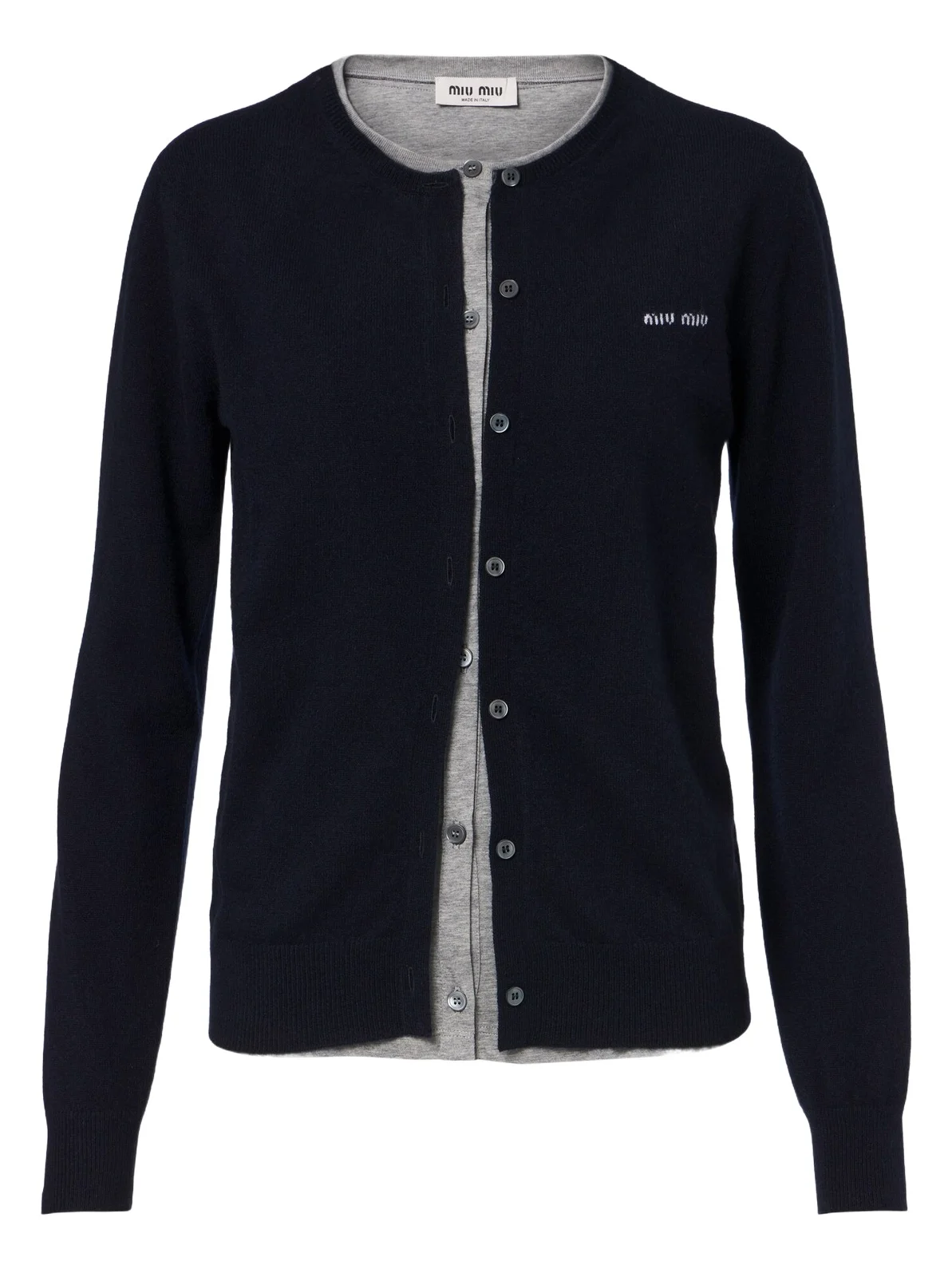 Miu Miu Layered cashmere cardigan