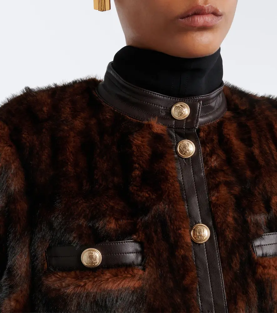 Rixo Jina cropped jacket | Thumbnail 4 Rixo Jina cropped jacket | Thumbnail 4