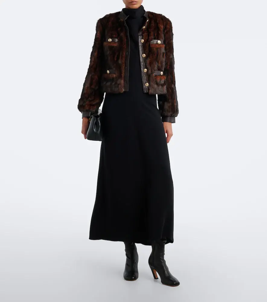 Rixo Jina cropped jacket | Thumbnail 7 Rixo Jina cropped jacket | Thumbnail 7