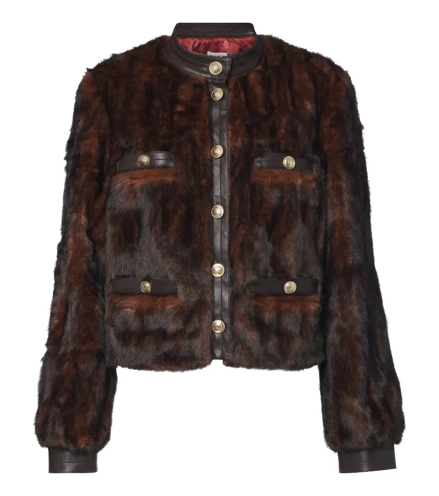 Rixo Jina cropped jacket