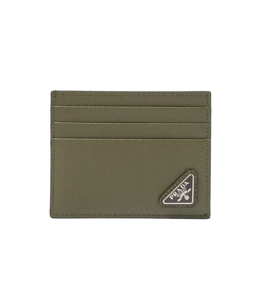 Prada Saffiano leather card holder