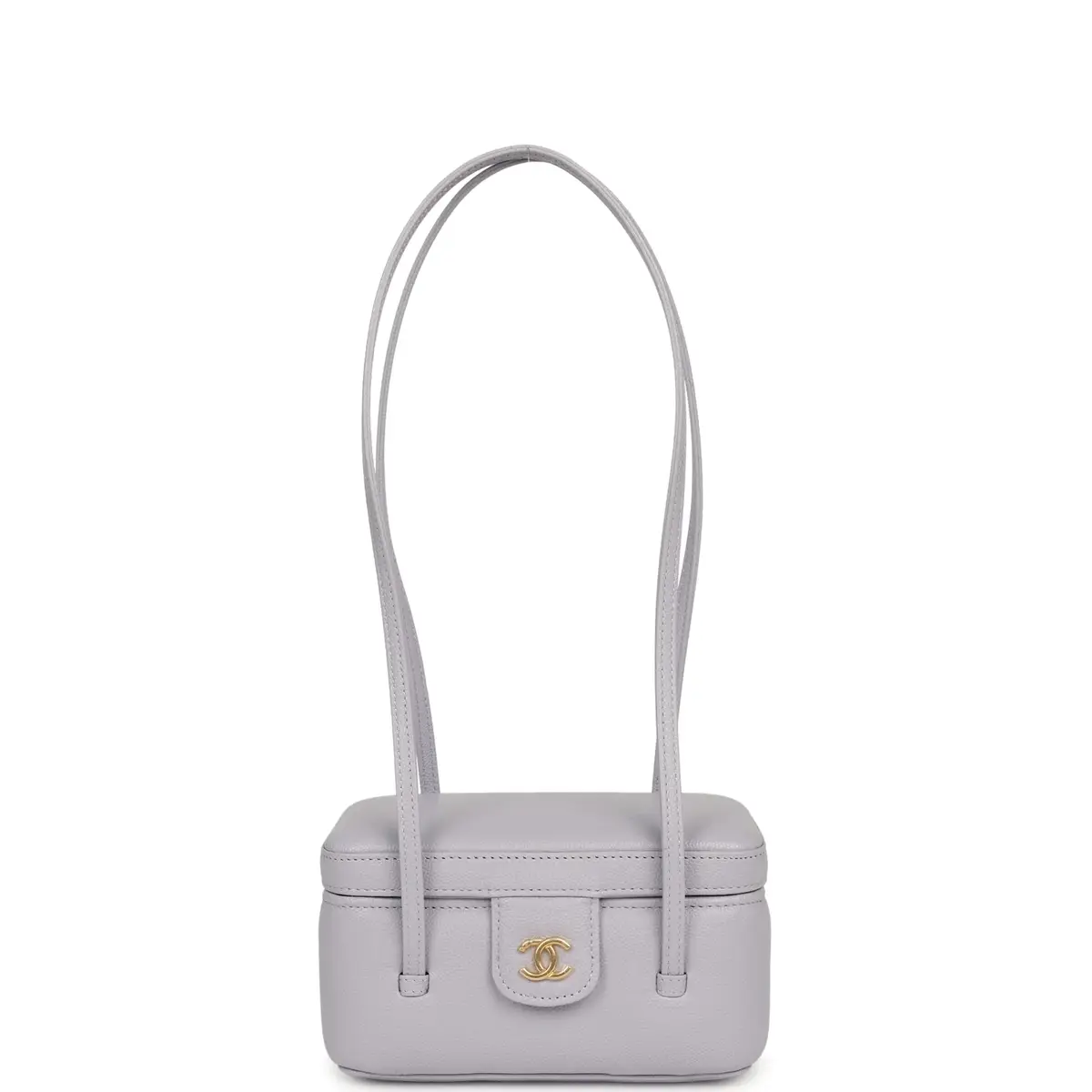 Chanel Chanel Preppy Coco Long Vanity with Straps Light Purple Shiny Caviar Brushed Gold Hardware | Thumbnail 7 Chanel Chanel Preppy Coco Long Vanity with Straps Light Purple Shiny Caviar Brushed Gold Hardware | Thumbnail 7