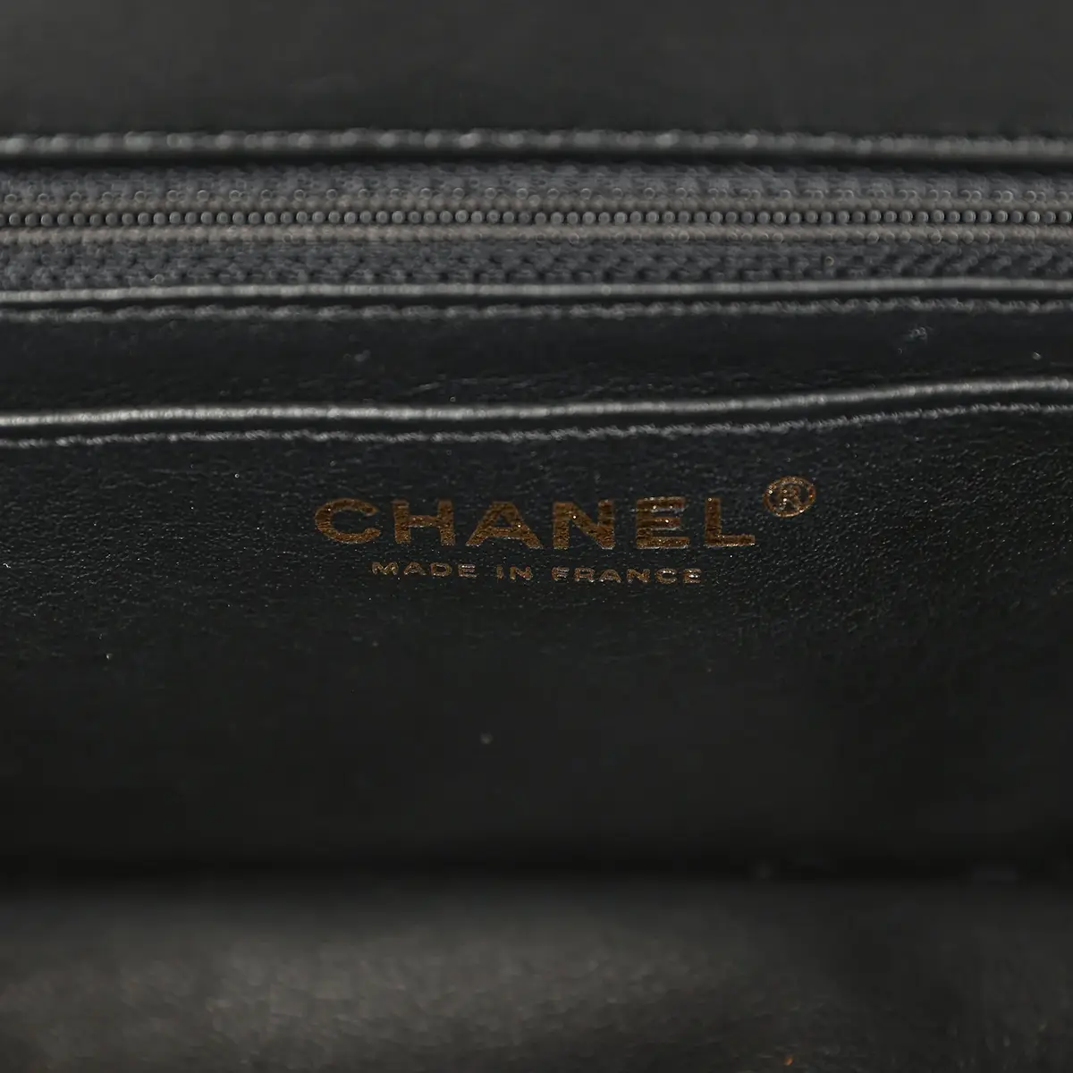 Chanel Pre-owned Chanel Mini Graffiti Reissue 224 2.55 Flap Bag Black, Gold Croc Embossed Calfskin Brushed Gold Hardware | Thumbnail 9 Chanel Pre-owned Chanel Mini Graffiti Reissue 224 2.55 Flap Bag Black, Gold Croc Embossed Calfskin Brushed Gold Hardware | Thumbnail 9
