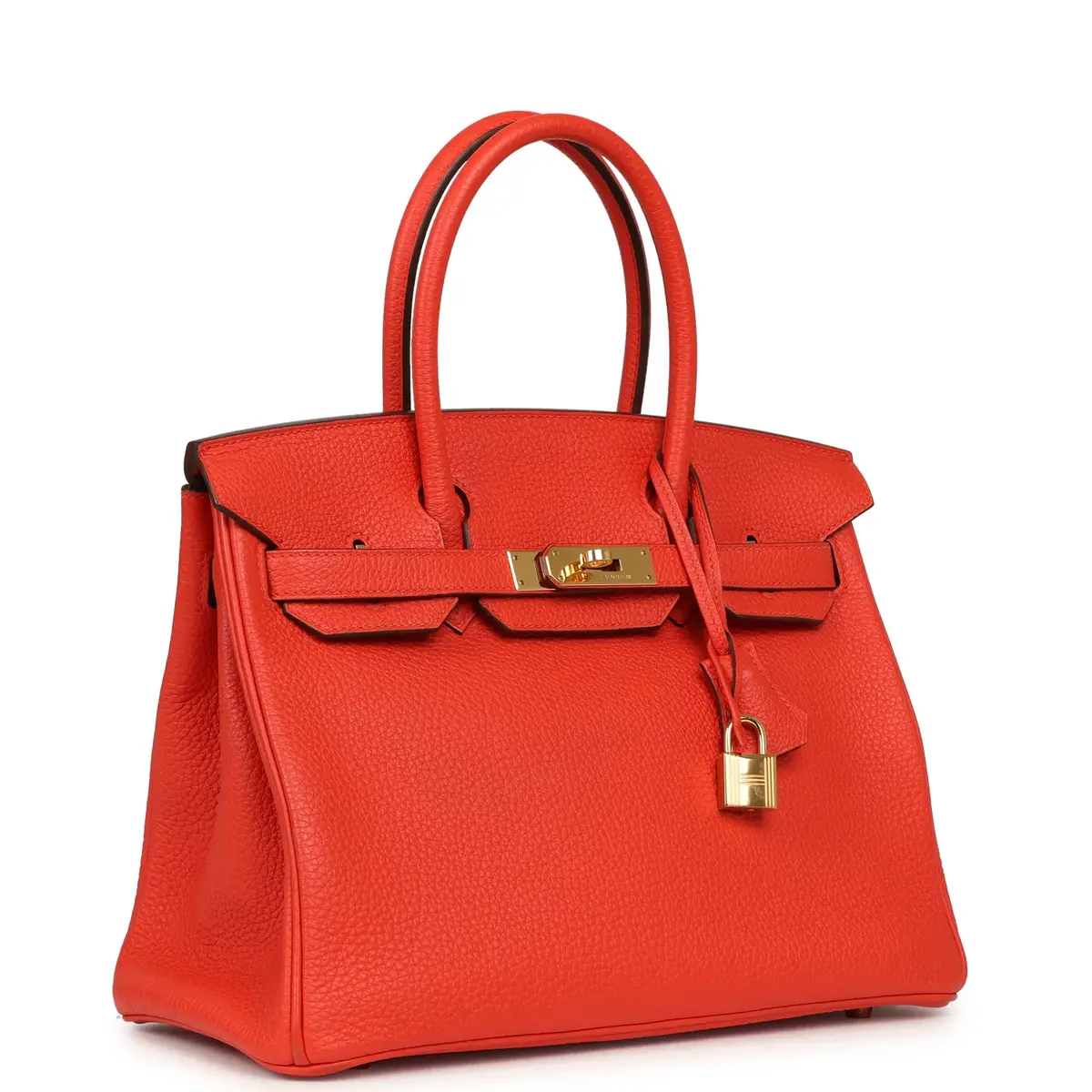 HERMÈS Pre-owned Hermes Birkin 30 Capucine Togo Gold Hardware | Thumbnail 2 HERMÈS Pre-owned Hermes Birkin 30 Capucine Togo Gold Hardware | Thumbnail 2