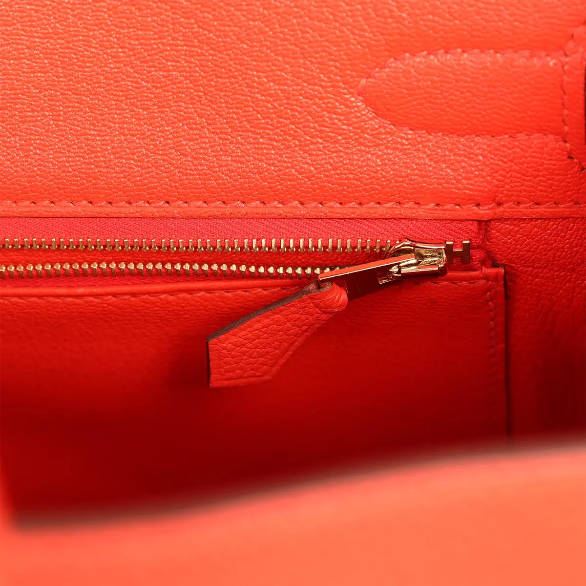 HERMÈS Pre-owned Hermes Birkin 30 Capucine Togo Gold Hardware | Thumbnail 8 HERMÈS Pre-owned Hermes Birkin 30 Capucine Togo Gold Hardware | Thumbnail 8