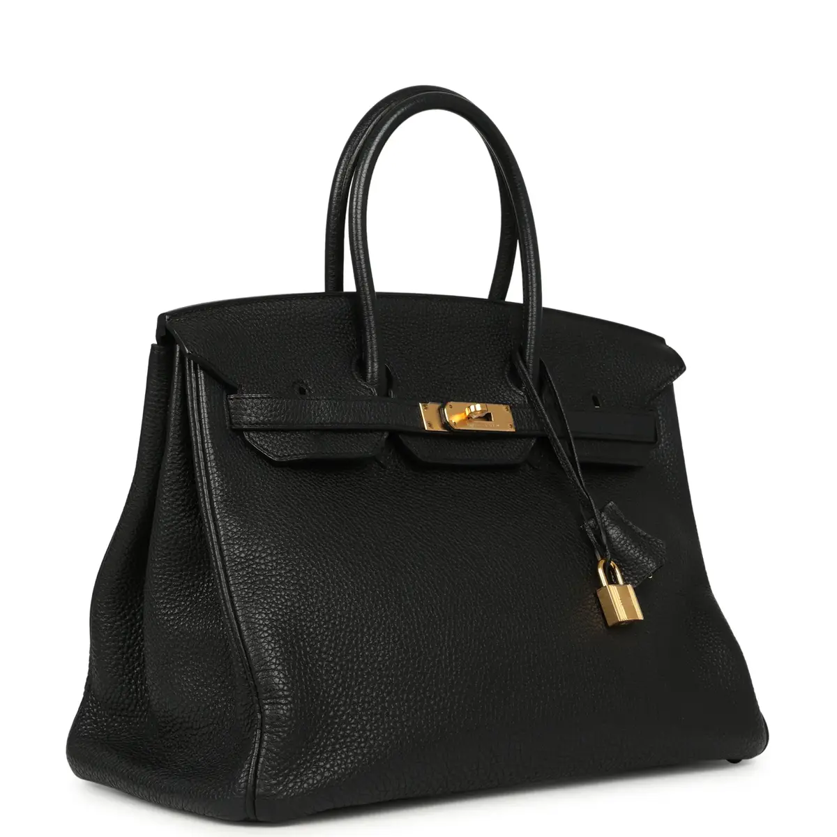 HERMÈS Pre-owned Hermes Birkin 35 Black Togo Gold Hardware | Thumbnail 2 HERMÈS Pre-owned Hermes Birkin 35 Black Togo Gold Hardware | Thumbnail 2