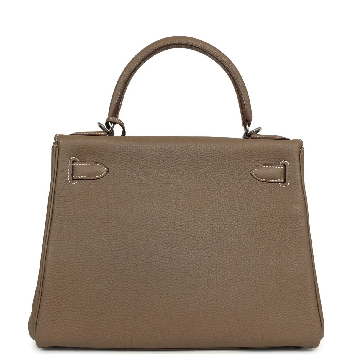 HERMÈS Pre-owned Hermes Kelly Retourne 28 Etoupe Togo Palladium Hardware | Thumbnail 4 HERMÈS Pre-owned Hermes Kelly Retourne 28 Etoupe Togo Palladium Hardware | Thumbnail 4
