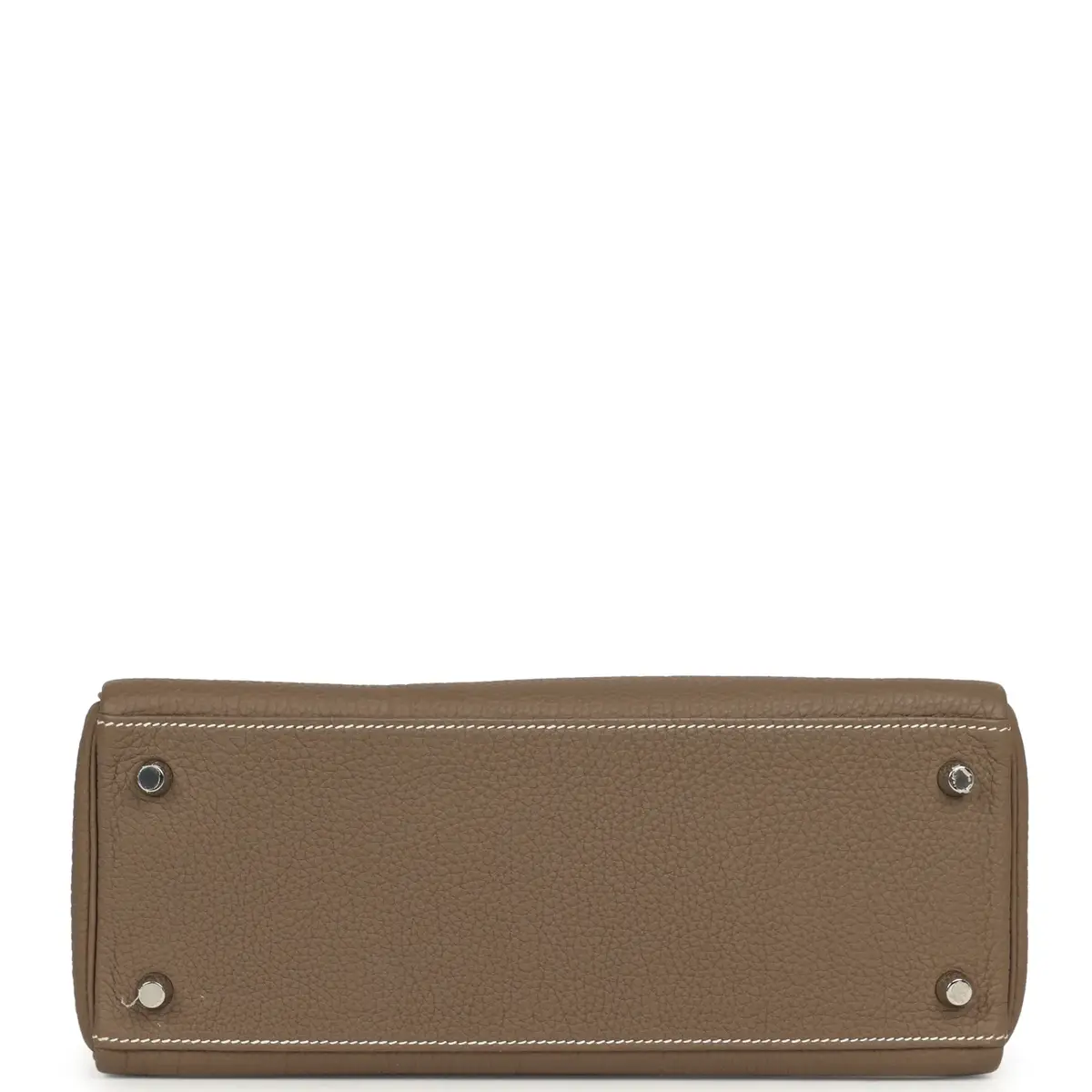 HERMÈS Pre-owned Hermes Kelly Retourne 28 Etoupe Togo Palladium Hardware | Thumbnail 6 HERMÈS Pre-owned Hermes Kelly Retourne 28 Etoupe Togo Palladium Hardware | Thumbnail 6