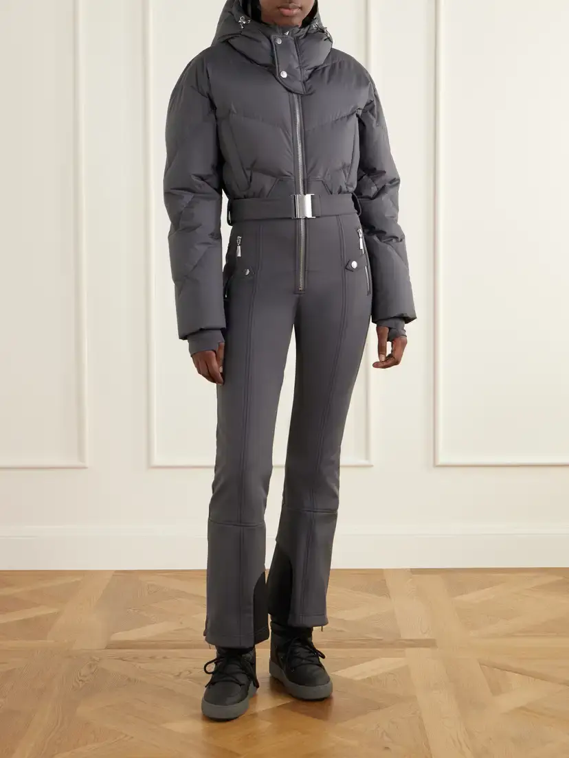Cordova Ajax Belted Quilted Down Ski Suit | Thumbnail 2 Cordova Ajax Belted Quilted Down Ski Suit | Thumbnail 2