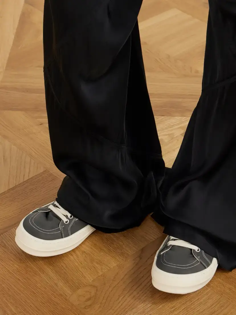 Rick Owens Drkshdw Vintage Suede-trimmed Shell Sneakers | Thumbnail 2 Rick Owens Drkshdw Vintage Suede-trimmed Shell Sneakers | Thumbnail 2