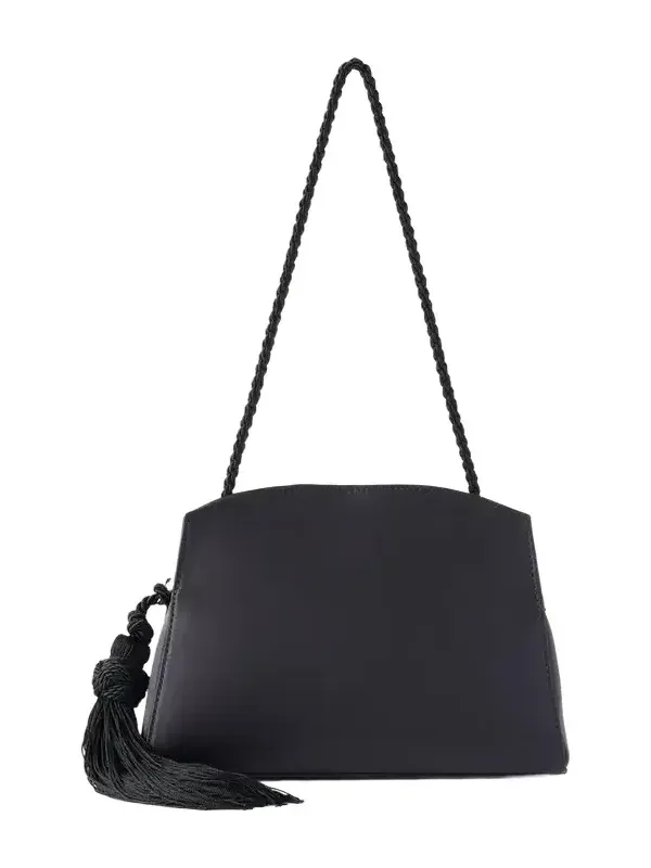 Liffner Tasseled Satin Shoulder Bag