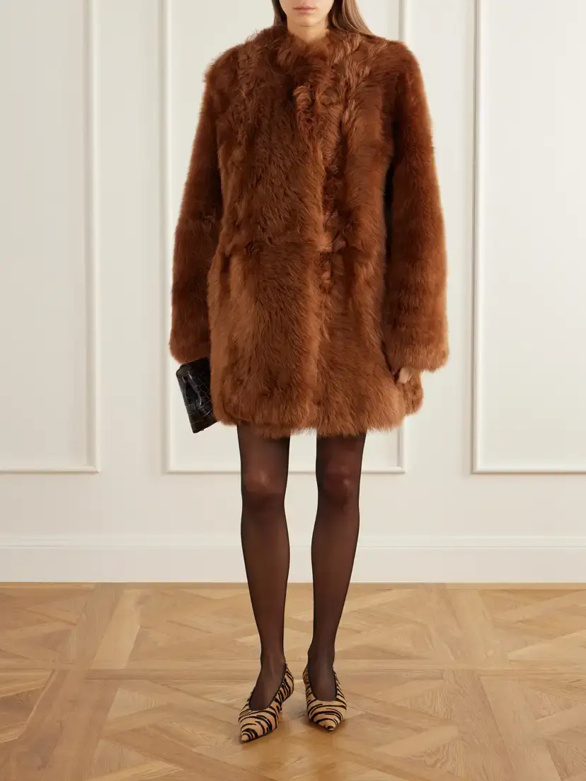 TOTEME Shearling Coat | Thumbnail 2 TOTEME Shearling Coat | Thumbnail 2